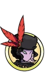 Black Dahlia Hex Caliber Portrait
