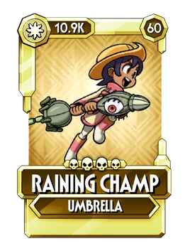 Raining Champ