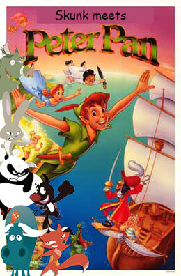 Skunk meets peter pan poster by uranimated18-dazrp2g