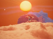 Above hermit boats