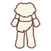 Traje do Iéti do Abraço de Urso
