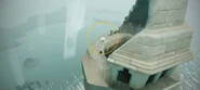 8. On top of the highest tower in Treasure Reef