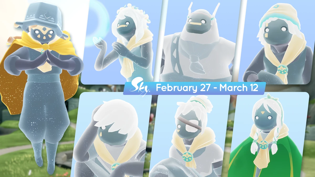 来訪する精霊団 | Sky 星を紡ぐ子どもたち Wiki | Fandom