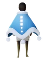 Snowflake cape.back