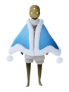 Snowflake cape front