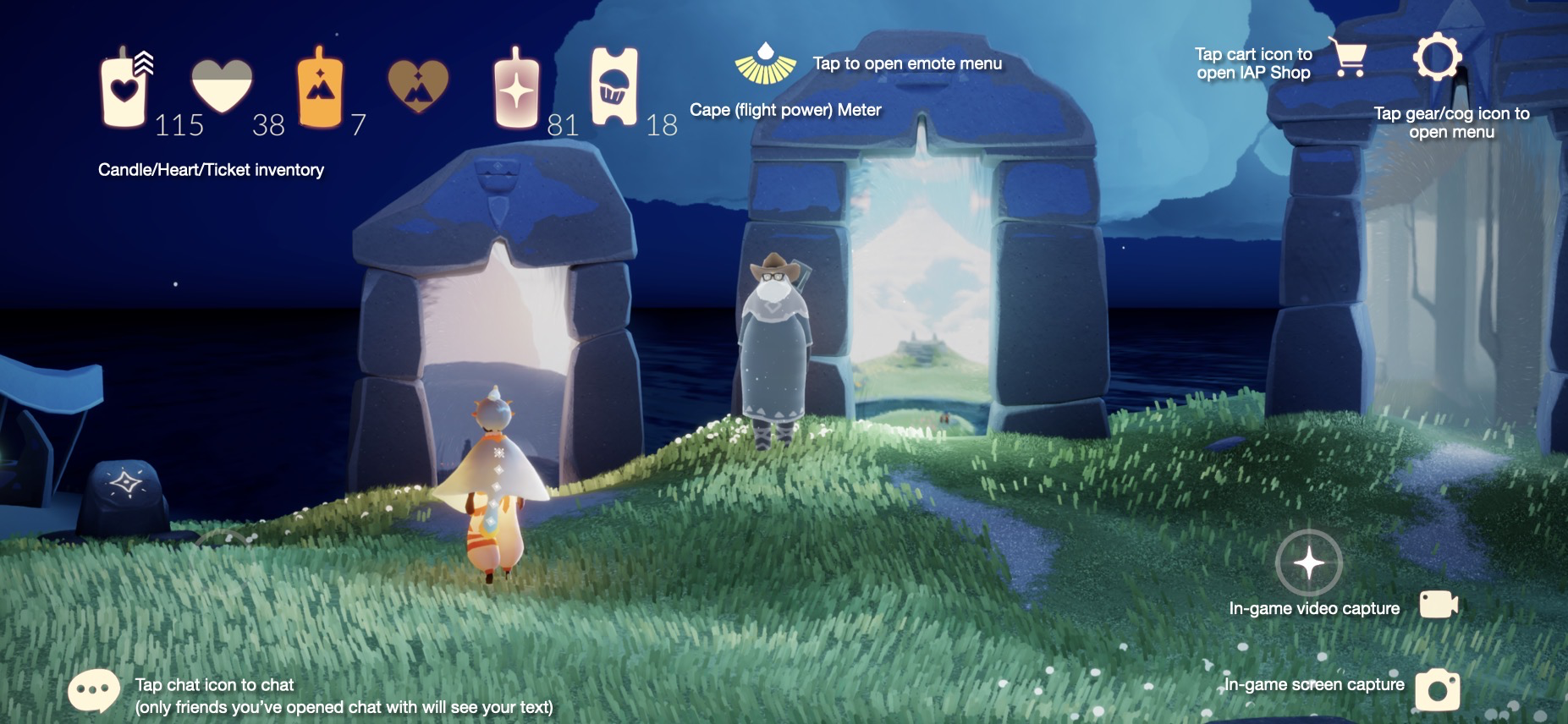 Menus and Controls | Sky: Children of the Light Wiki | Fandom