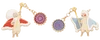 Conjunto de Pins de Fogos de Artifício