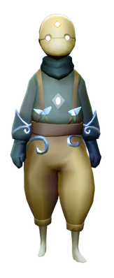 Traje do Pai Suplicante Lenhador