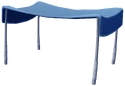 Prop forest treehouse tent