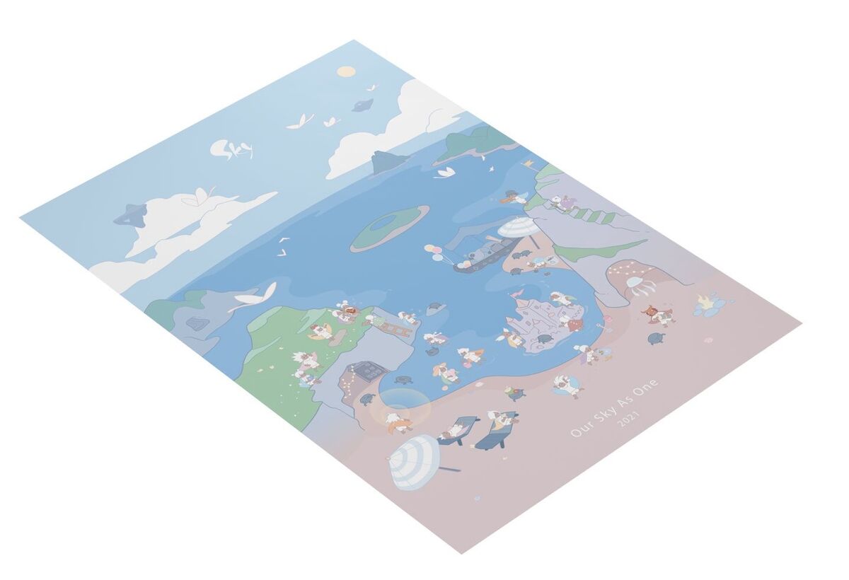 sky 星を紡ぐ子供たち ピンバッジ オーシャンケープ ポスター クジラ栞 付 1200?cb=20210719140240