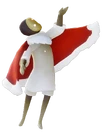 Santa cape open