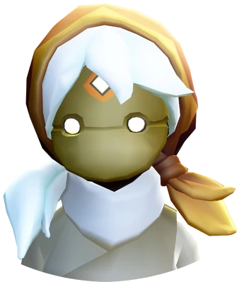 Cabelo da Fabricante de Chá na Ponta dos Pés