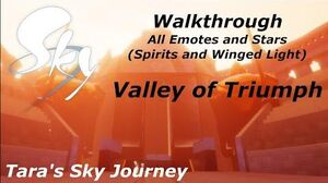Sky- Children of the Light New Walkthrough Valley of Triumph- Spirits and Winged Light
