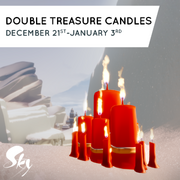 Double Treasure Candles - December 2020
