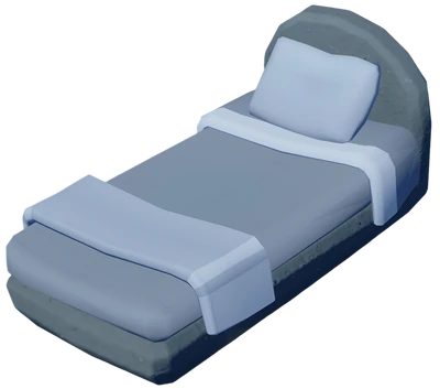 Cama de Solteiro de Pedra