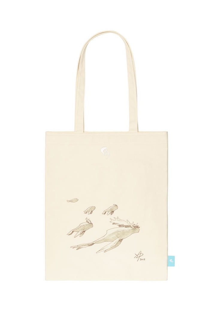 Ocean meets Sky Canvas Bag