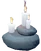 Pedra com Velas