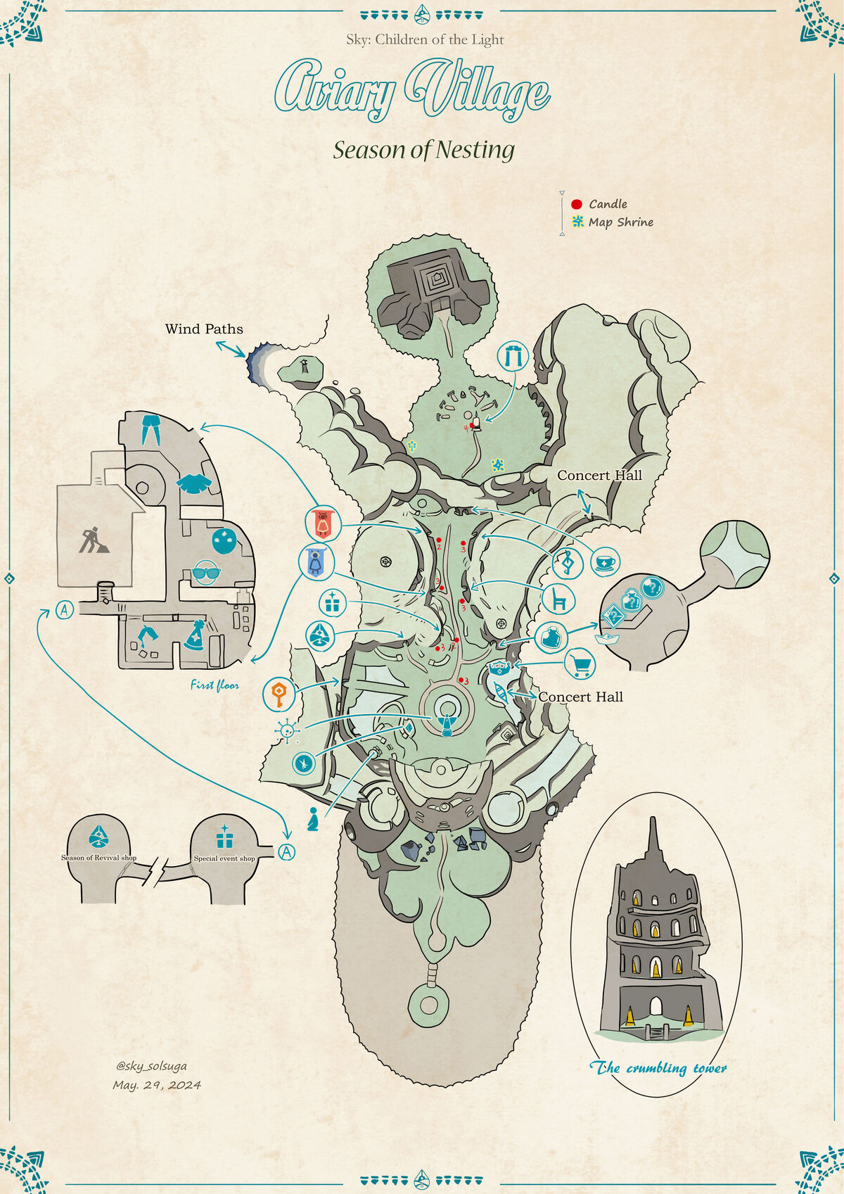 World Maps | Sky: Children of the Light Wiki | Fandom