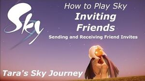 Sky- Children of the Light- How To Invite Friends to Sky
