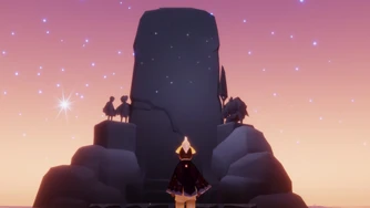 O monumento da amizade na parte de trás - Créditos para ShiraCheshire