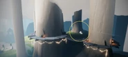 5. Hidden behind a tree behind the Belonging table in Elevated Clearing