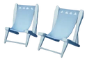 Summer beach chairs