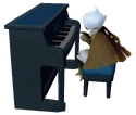 Playing the Fledgling Upright Piano