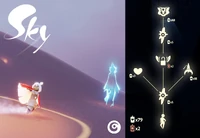 Карта духов в игре sky