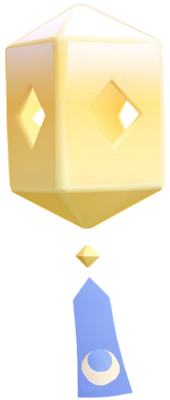 Decoração de Lanterna do Luar