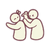 Play fight lvl 2 white on black