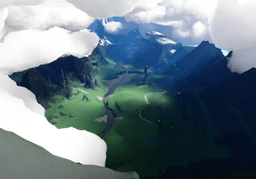 Dye Plants - Daylight Prairie Peaks map image