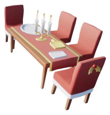 Mesa dos Dias de Festa