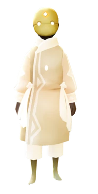 Traje do Xamã Acolhedor do Resplendor
