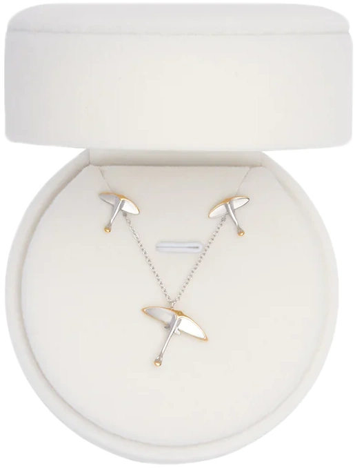 Sky 星を紡ぐ子どもたち ジュエリーセット 光のマンタ ジュエリーセット 光のマンタ – thatskyshop JP