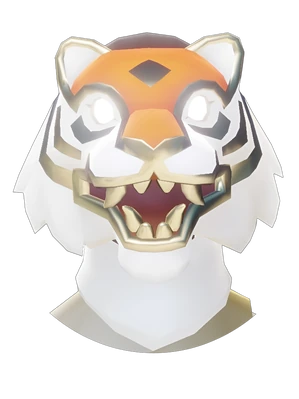 Máscara de Tigre dos Dias de Felicidade