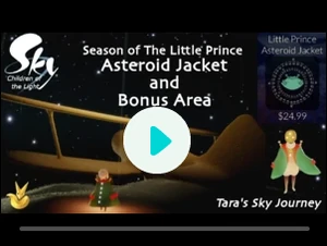Season of Little Prince Asteroid Jacket Bonus Area