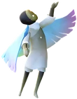 Rainbow cape lining