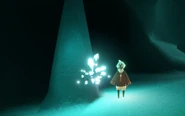 A cluster of Crystals while a player is near
