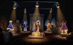 Interior da Loja de Cosméticos do Reavivamento