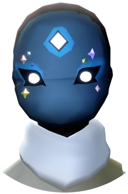 Máscara Maquiada de Passarela Estilosa