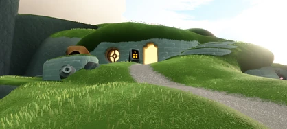 Entrada da Loja de Eventos do Aviário