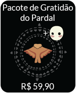 Sparrow-Appreciation-pack-IAP.png (50 kB) 2023: O Pacote de Gratidão do Pardal contém a Máscara de Pardal e a Capa de Pardal por R$59,90. Inspirado por um termo carinhoso para aqueles cuja jornada está só começando. Escolha pardais em vez de mariposas, que abraçam energeticamente novas experiências.