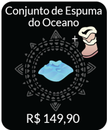 Ocean-Sea-Foam-Pack-IAP.png (58 kB) 2025: O Conjunto de Espuma do Oceano contém as Botas de Espuma do Oceano e a Capa de Espuma do Oceano por R$129,90. Conjunto de capa e botas feitos de ondas fluidas e perfeitas.