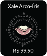 Days-of-Color-Rainbow-Ribbon-Shawl-IAP.png (43 kB) 2025: O Xale de Arco-Íris por R$99,90. As fitas vibrantes e o interior radiante deste xale realçam de forma belíssima as cores tingidas.