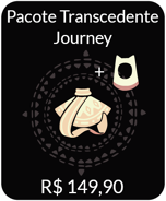 Transcendent-Journey-Pack-IAP.png (52 kB) O Pacote Transcedente Journey contém uma Capa e Cabelo brancos e uma Máscara por R$149,90. A marca de um Viajante das Areias Experiente. Inclui uma máscara, que concede uma vox única inspirada em Journey™ quando é usada, capuz e capa de Viajante branca. (©2025 Sony Interactive Entertainment LLC. Journey é uma marca registrada ou marca comercial da Sony Interactive Entertainment LLC.)