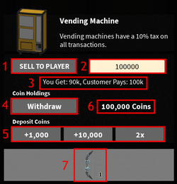 roblox islands vending machine recipe