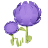 Purple Chrysanthemum Render 2000x2000