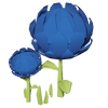 Blue Chrysanthemum Render 2000x2000