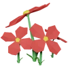Old Red Flowers Render 2000x2000