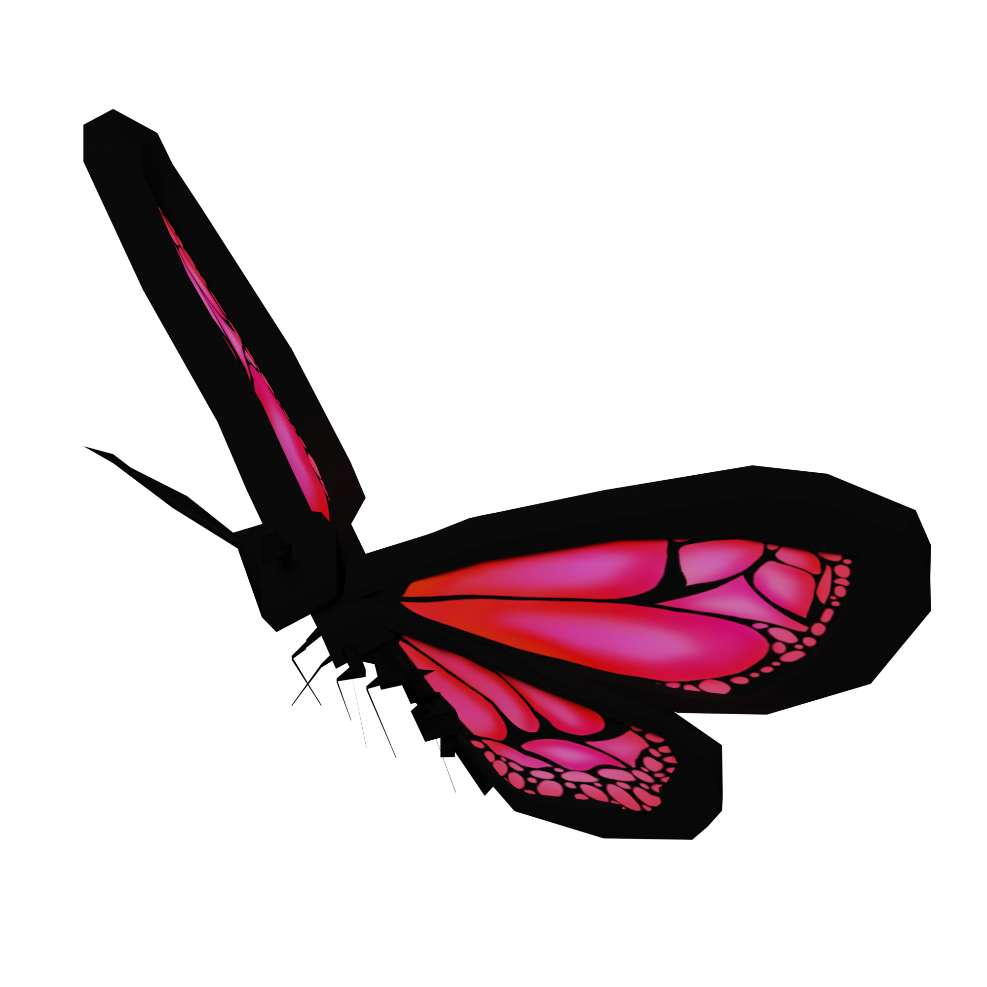 Purple Butterfly Tattoo Transparent Background - Roblox Roblox T Shirt Luffy  Scar Png,Butterfly Transparent - free transparent png images 